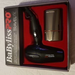 BabylissPRO TravelFX Hair Dryer/Shaver